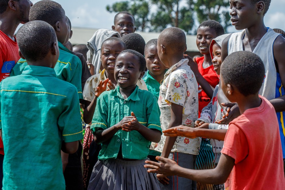 Schulkinder in Ostafrika